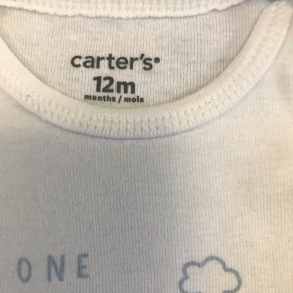 Carter’s Baby Boy 3 Piece Bodysuit and Pant Set Size 12 Months